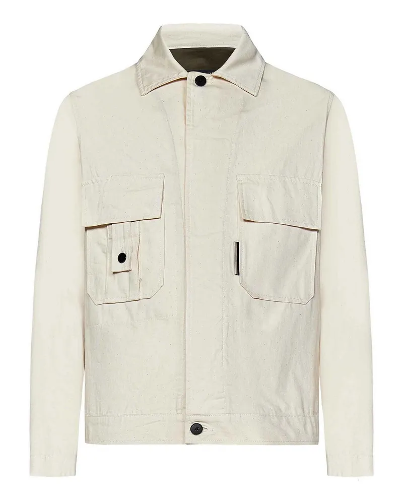 Low Brand Jeansjacke - Weiß Weiß