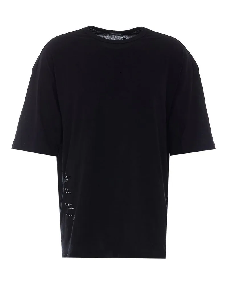 Ann Demeulemeester T-Shirt - Schwarz Schwarz