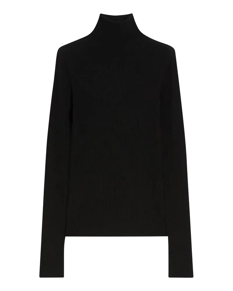SPORTMAX Rollkragenpullover - Schwarz Schwarz