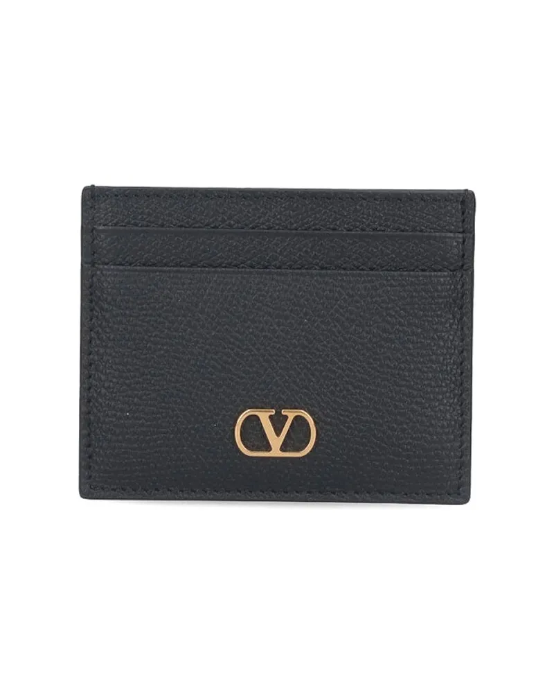 Valentino Garavani Portemonnaie - Schwarz Schwarz