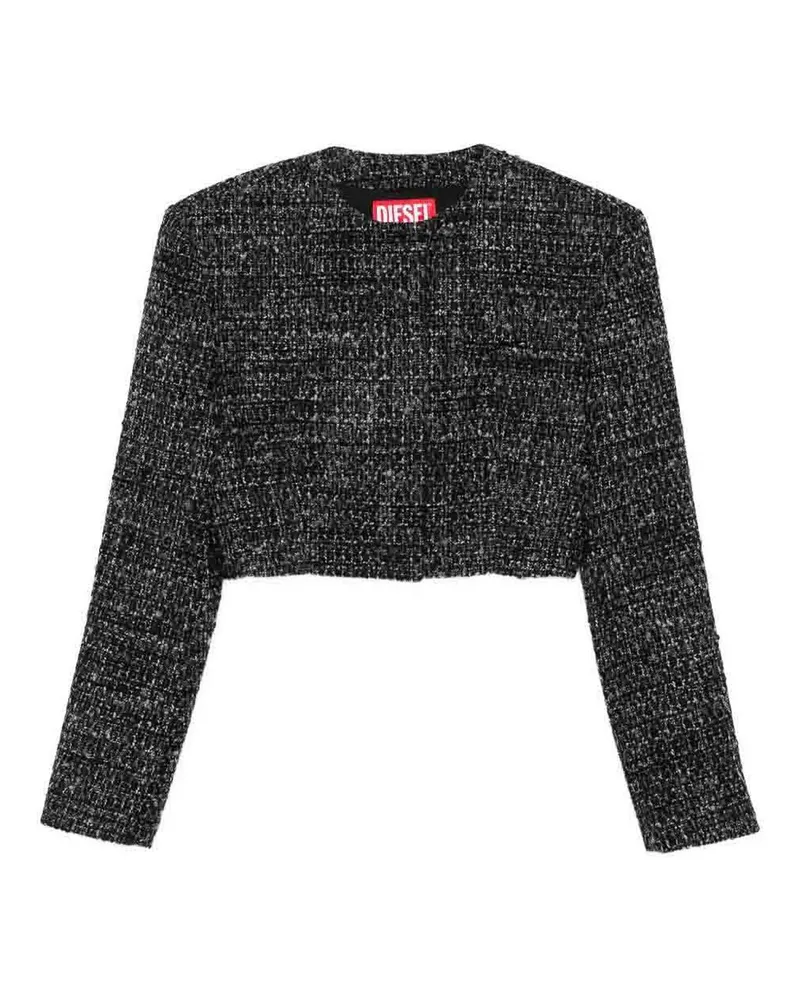 Diesel Casualjacke - Schwarz Schwarz