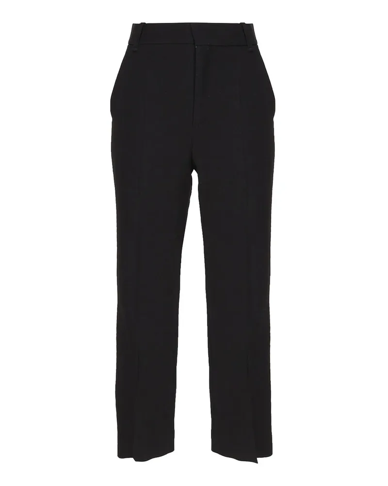 Chloé Formale Hose - Schwarz Schwarz
