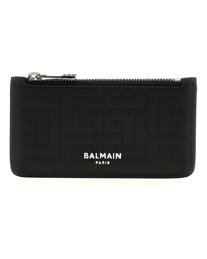 Balmain Portemonnaie - Schwarz Schwarz