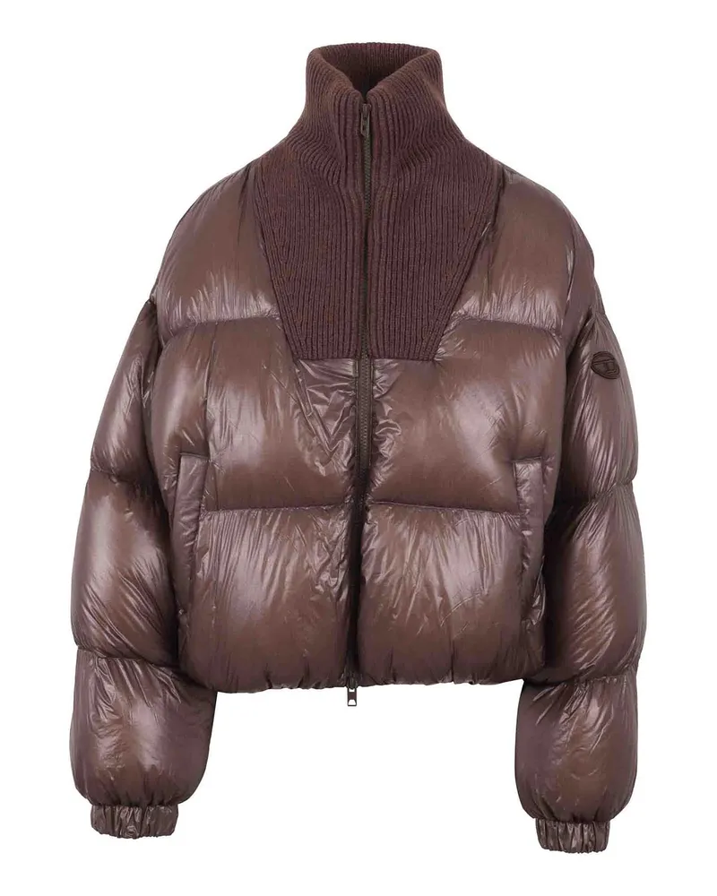 Diesel Daunenjacke - Braun Braun