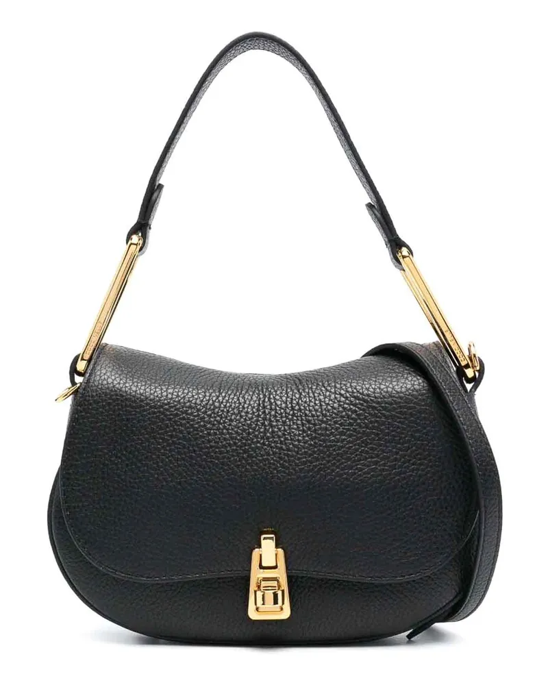 Coccinelle Schultertasche - Schwarz Schwarz