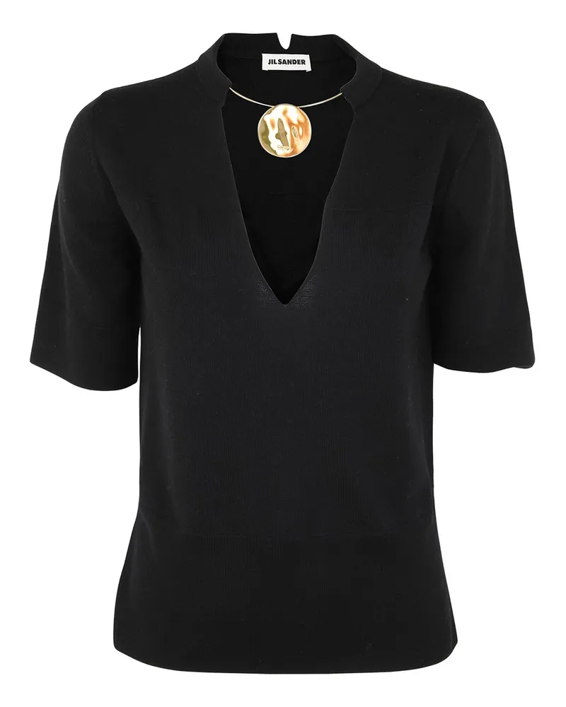 Jil Sander T-Shirt - Schwarz Schwarz