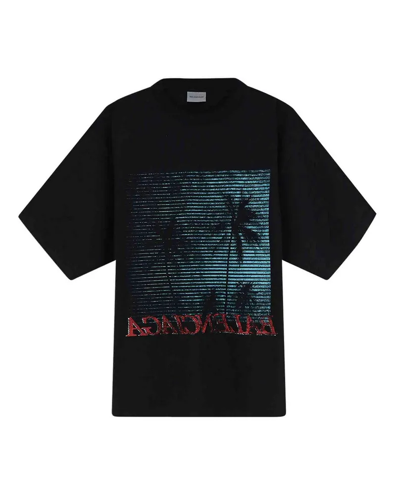 Balenciaga T-Shirt - Schwarz Schwarz