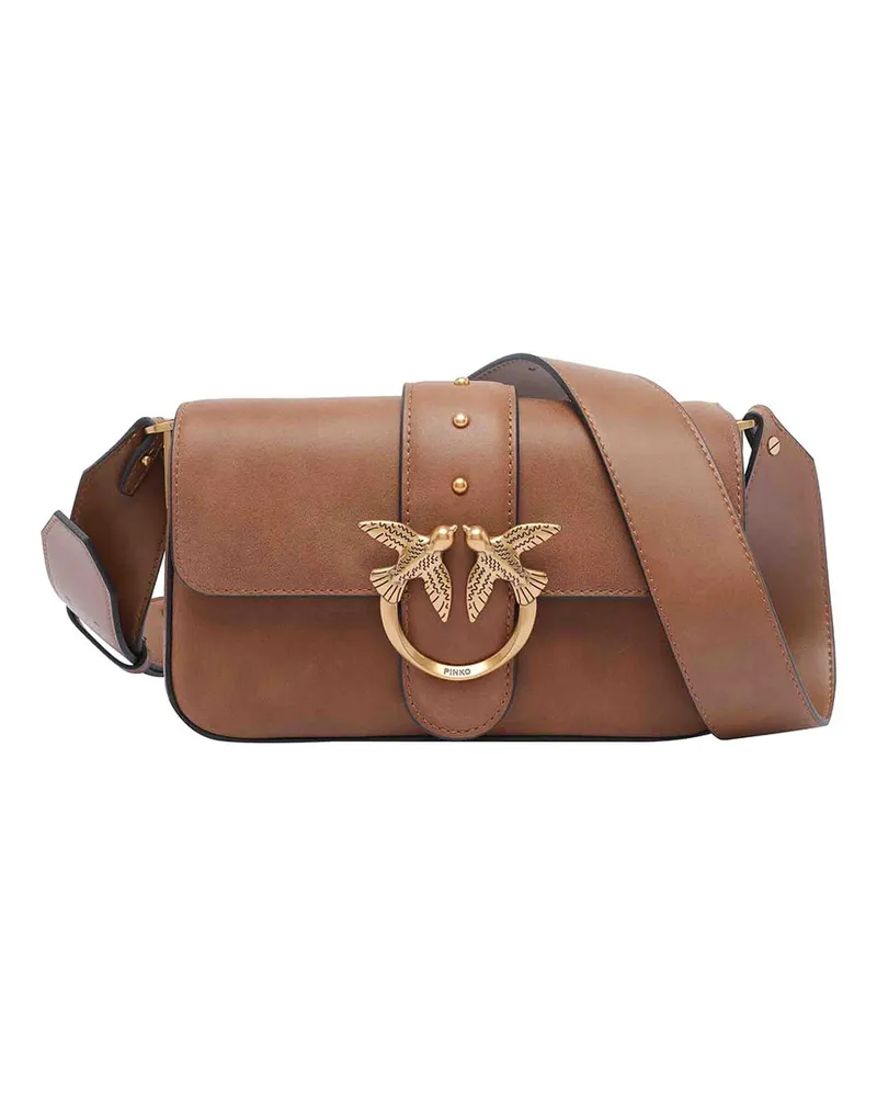 Pinko Schultertasche - Braun Braun