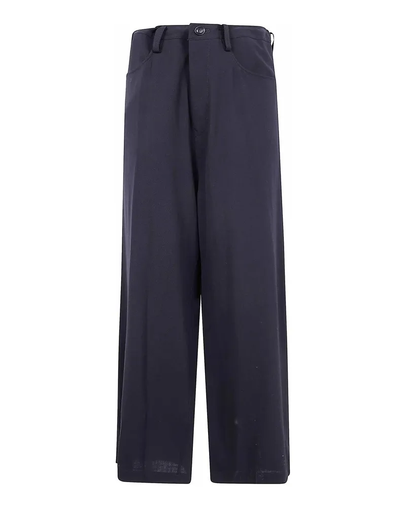 Yohji Yamamoto Casual Hose - Schwarz Schwarz