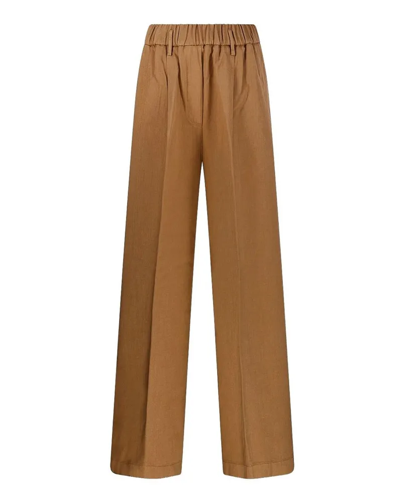forte_forte Casual Hose - Hellbraun Hellbraun