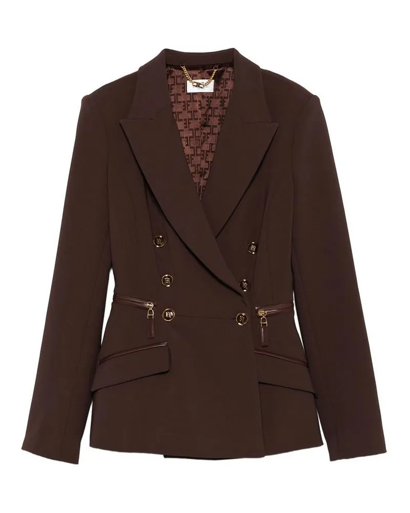 Elisabetta Franchi Casualjacke - Braun Braun