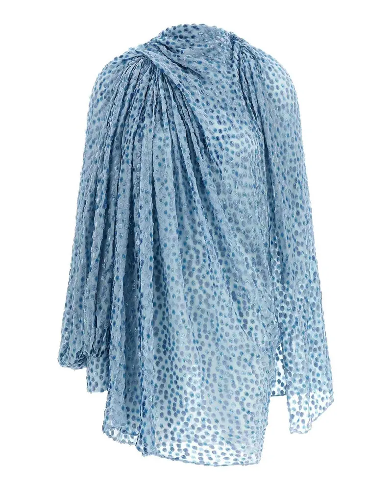 KIKO KOSTADINOV Knielanges Kleid - Hellblau Hellblau