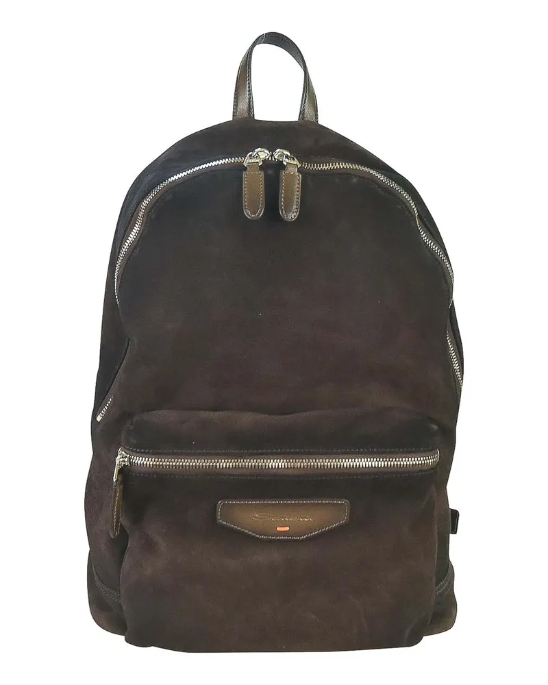 Santoni Rucksack - Braun 