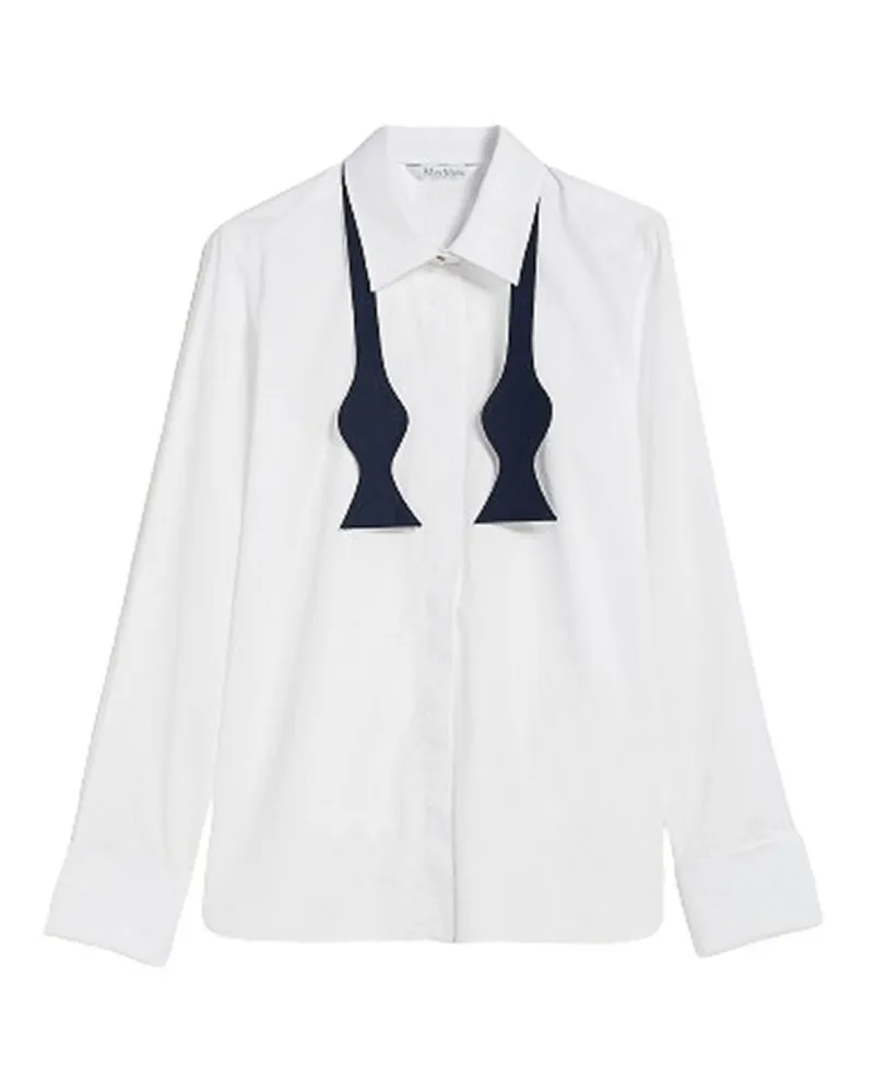 Max Mara Hemd - Weiß Weiß