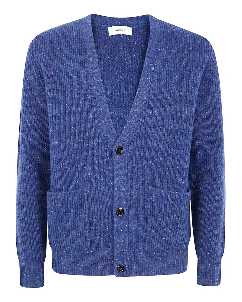 LARDINI Rundhalspullover - Blau Blau