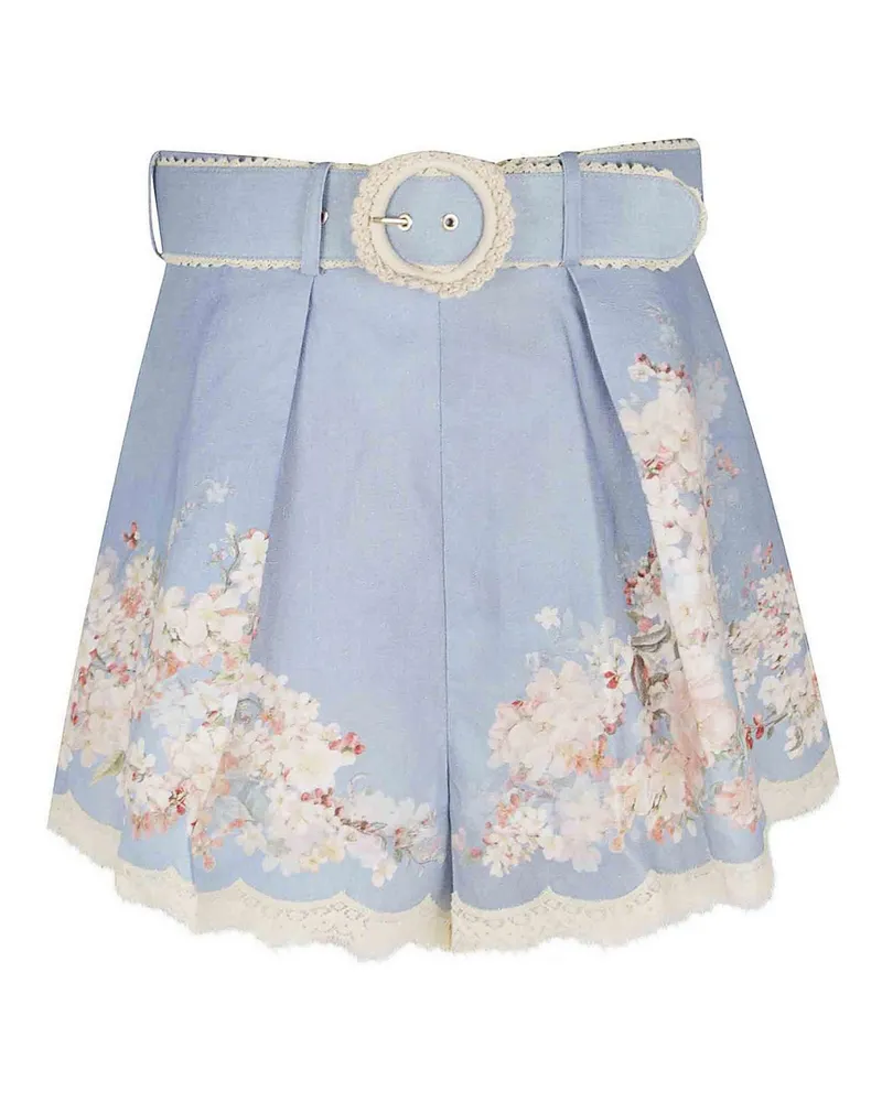 Zimmermann Kurzes Kleid - Blau Blau