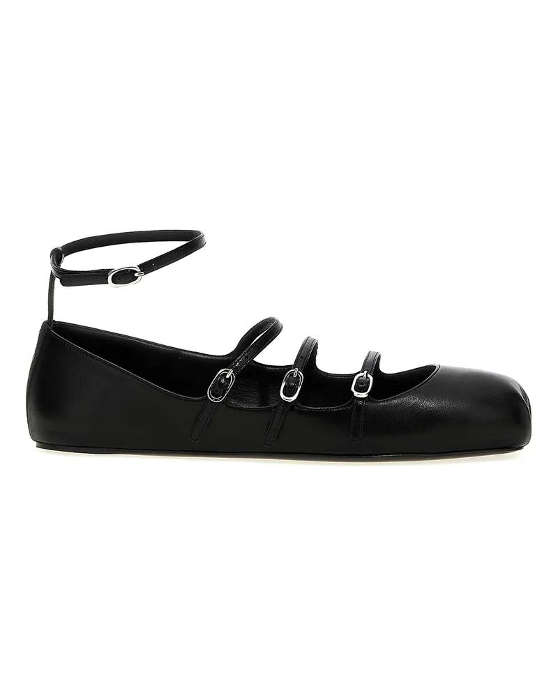 Alexander McQueen Ballerinas - Schwarz Schwarz