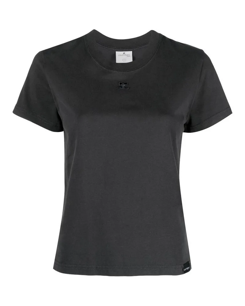 Courrèges T-Shirt - Grau Grau