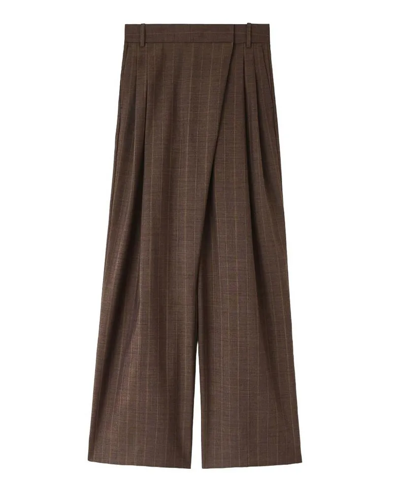 Ganni Casual Hose - Braun Braun