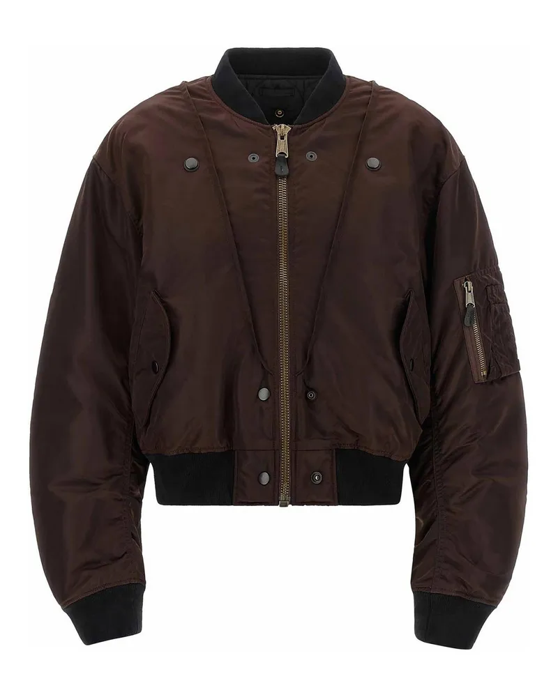 Maison Margiela Bomberjacke - Braun Braun