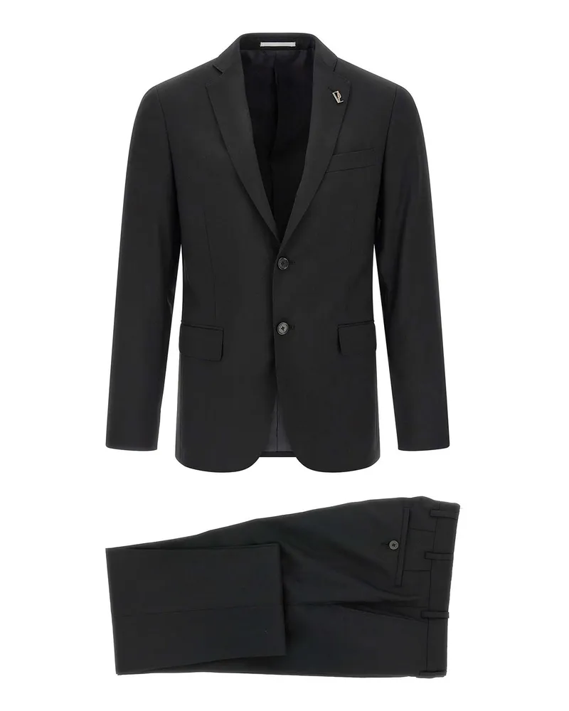 Pal Zileri Knielanges Kleid - Schwarz Schwarz