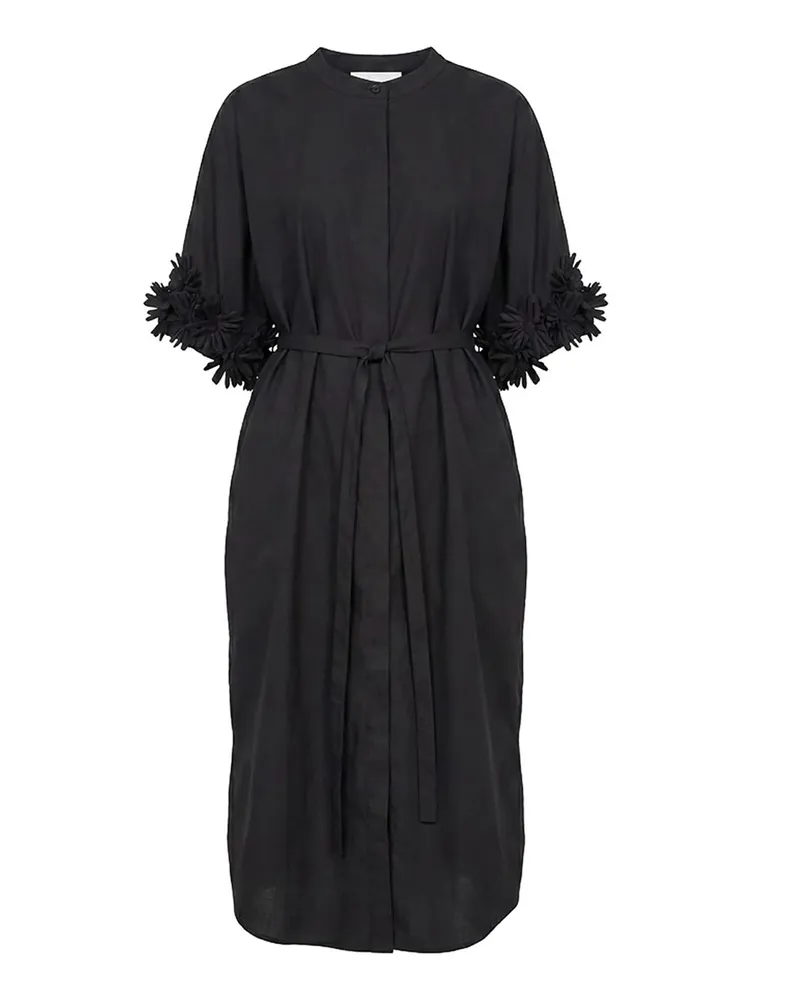 MEIMEIJ Knielanges Kleid - Schwarz Schwarz