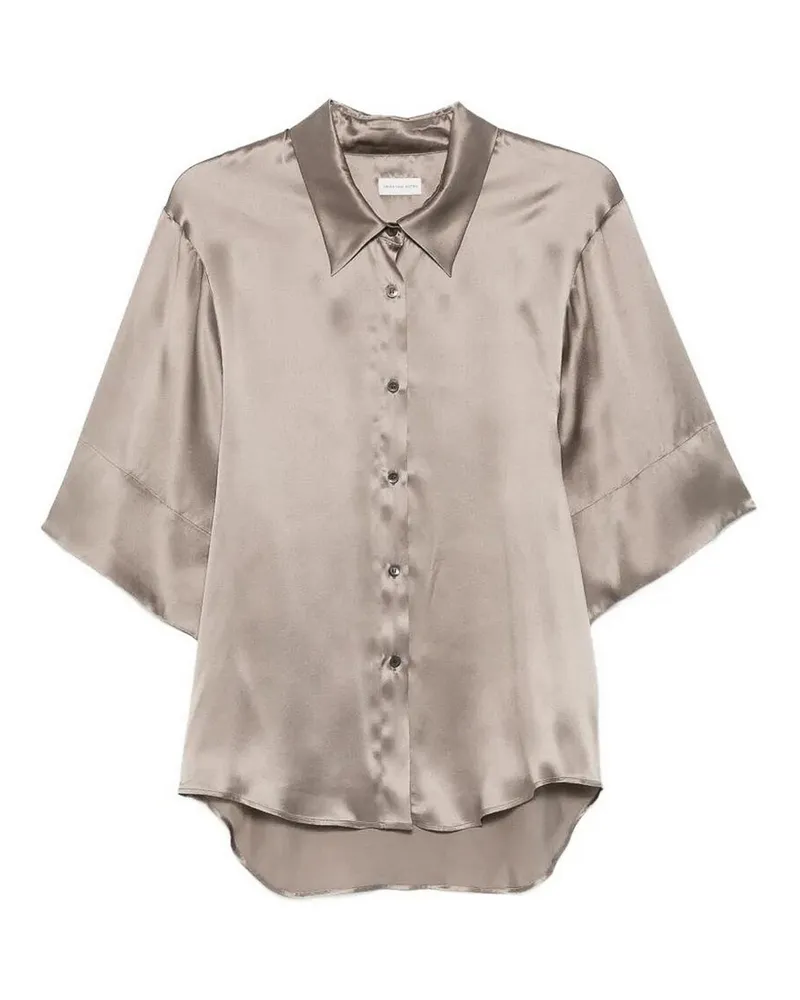 Dries van Noten Hemd - Taupe Taupe