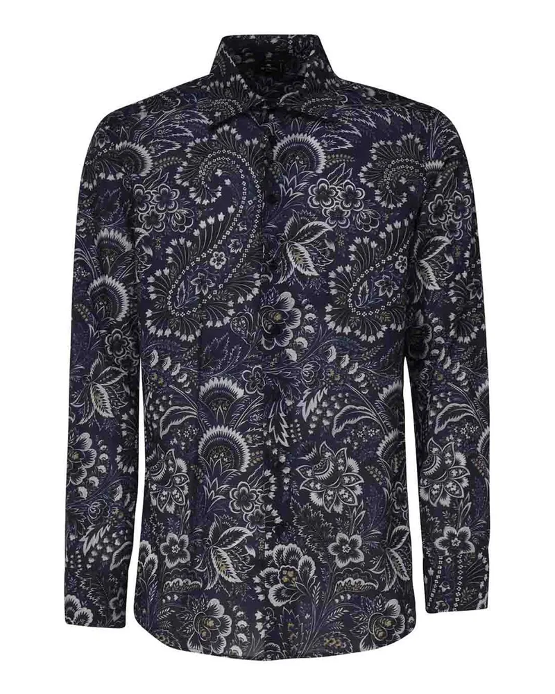Etro Hemd - Blau Blau