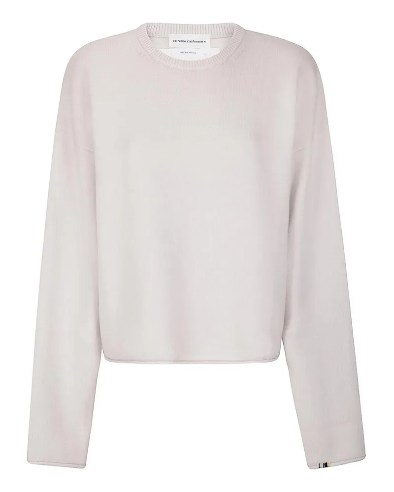 extreme cashmere Rundhalspullover - Weiß Weiß