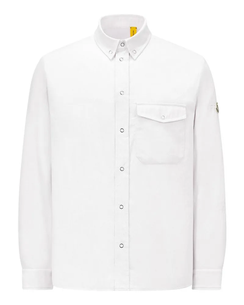 Moncler Hemd - Weiß Weiß