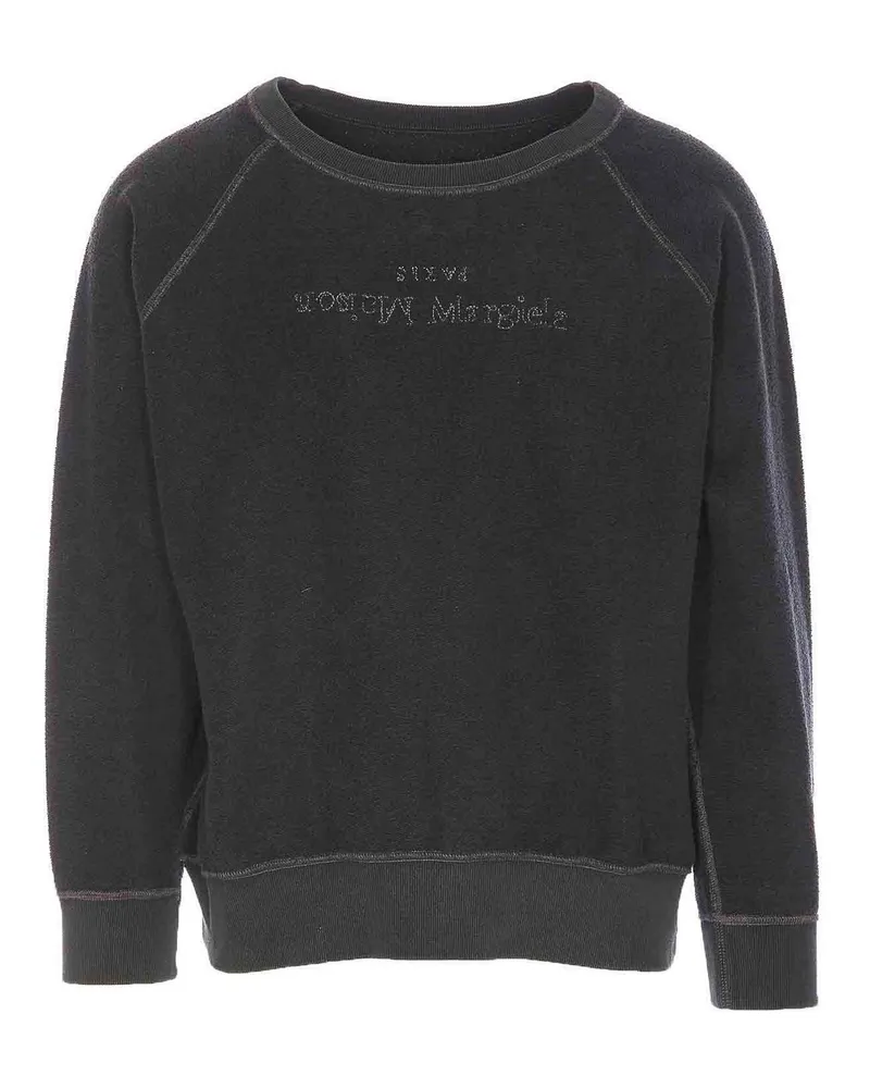 Maison Margiela Rundhalspullover - Grau Grau