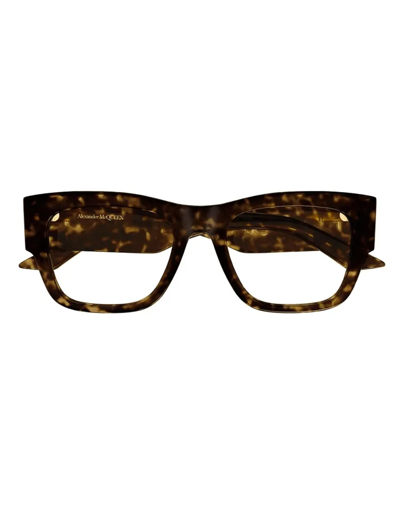 Alexander McQueen Brillen - Braun Braun