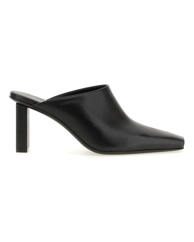 Courrèges Mules - Schwarz Schwarz