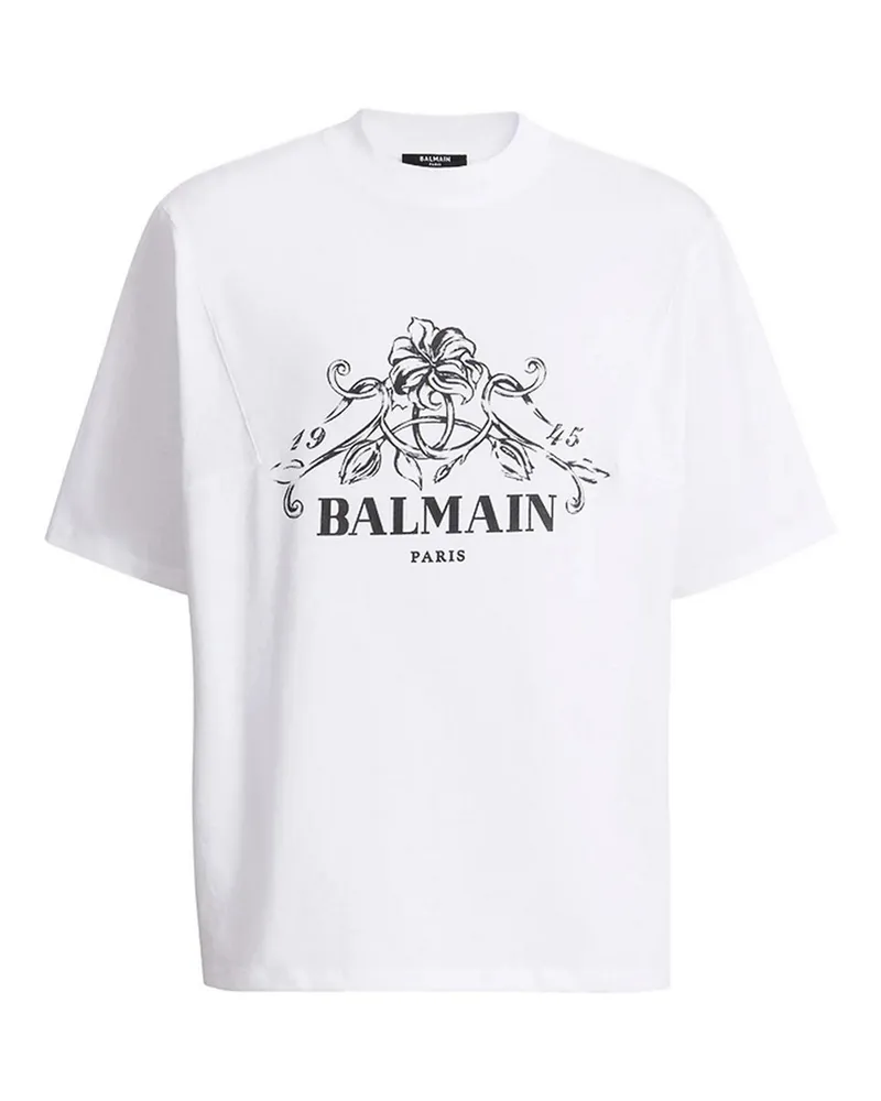 Balmain T-Shirt - Weiß Weiß