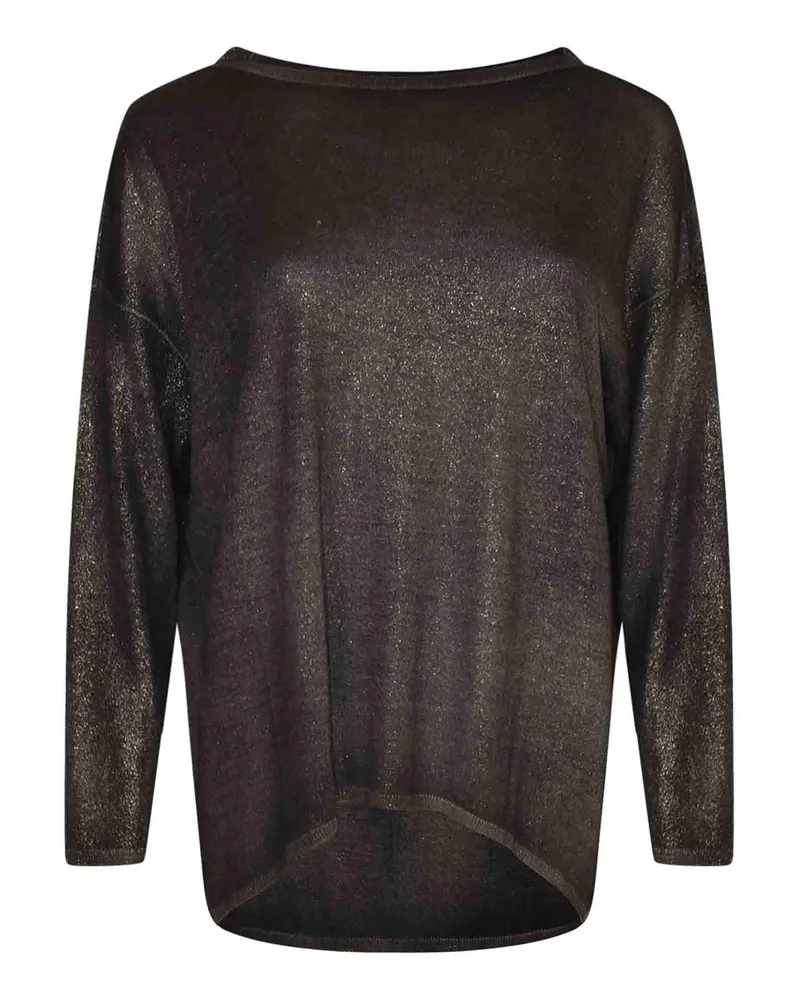 Avant Toi Rundhalspullover - Grau Grau