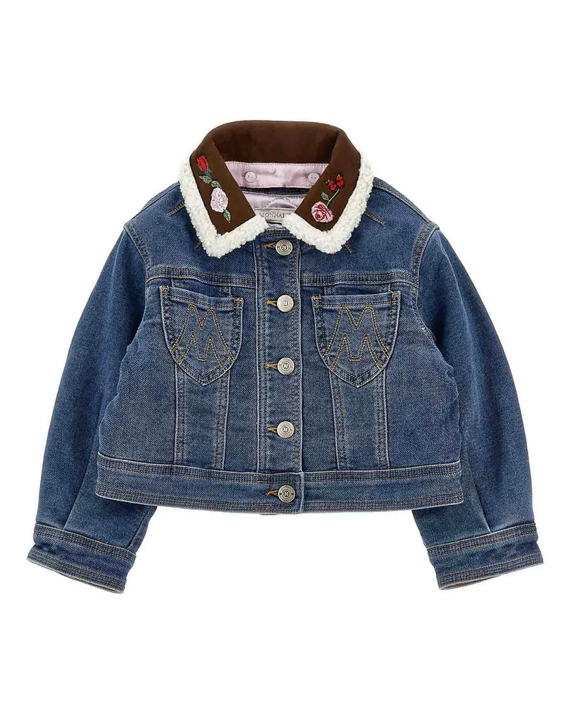 Monnalisa Jeansjacke - Blau Blau