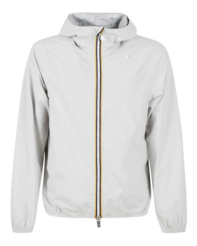 K-Way Casualjacke - Beige Weiß