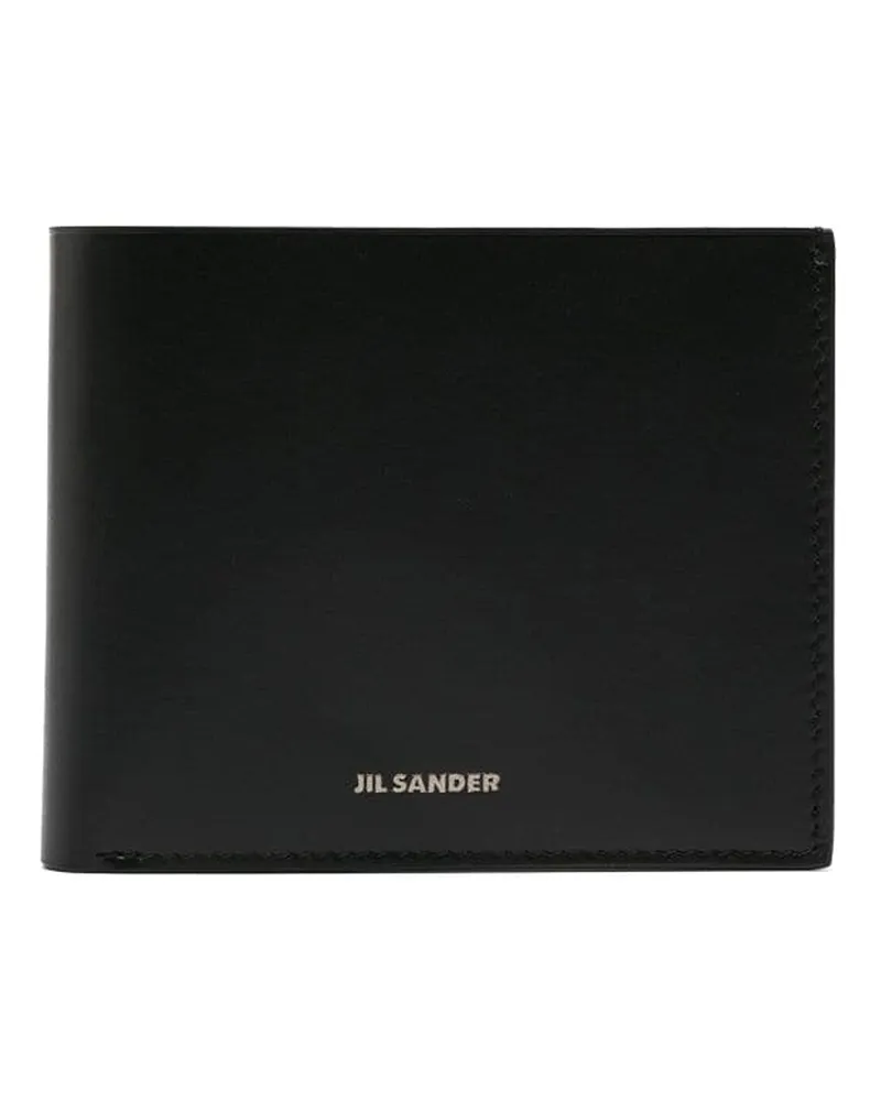 Jil Sander Portemonnaie - Schwarz Schwarz