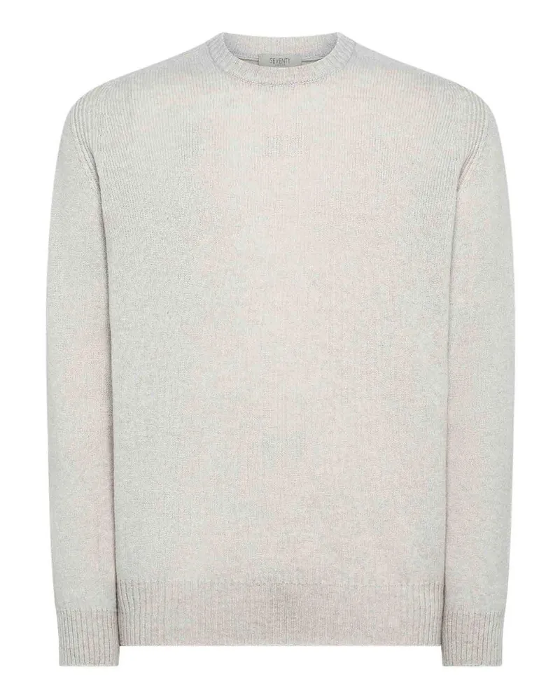 Seventy Rundhalspullover - Grau Grau