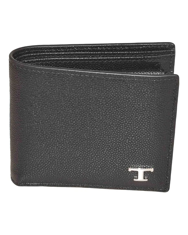 TOD'S Portemonnaie - Schwarz Schwarz