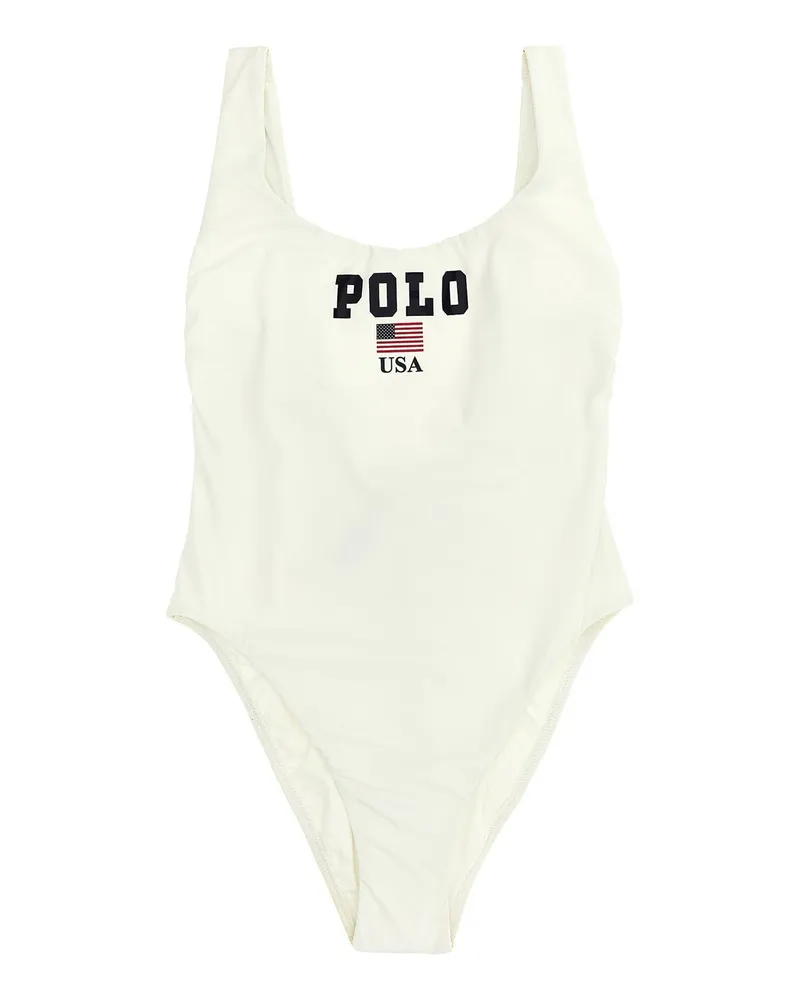 Ralph Lauren Badeanzug - Weiß Weiß