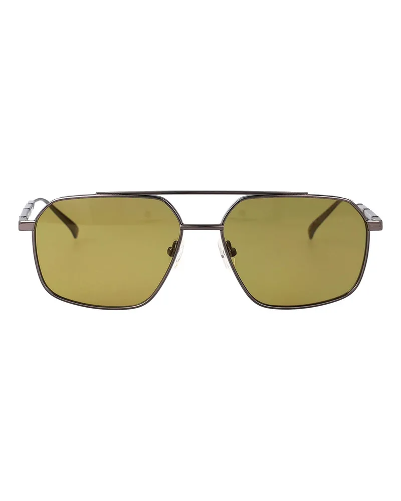 Alexander McQueen Sonnenbrille - Silber Silber