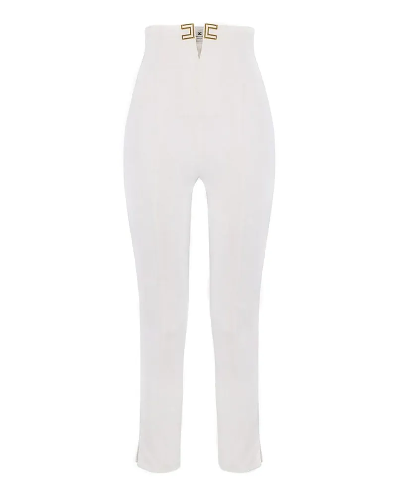 Elisabetta Franchi Casual Hose - Weiß Weiß