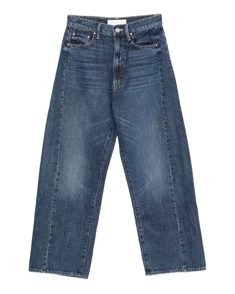 Mother Straight Leg Jeans - Blau Blau
