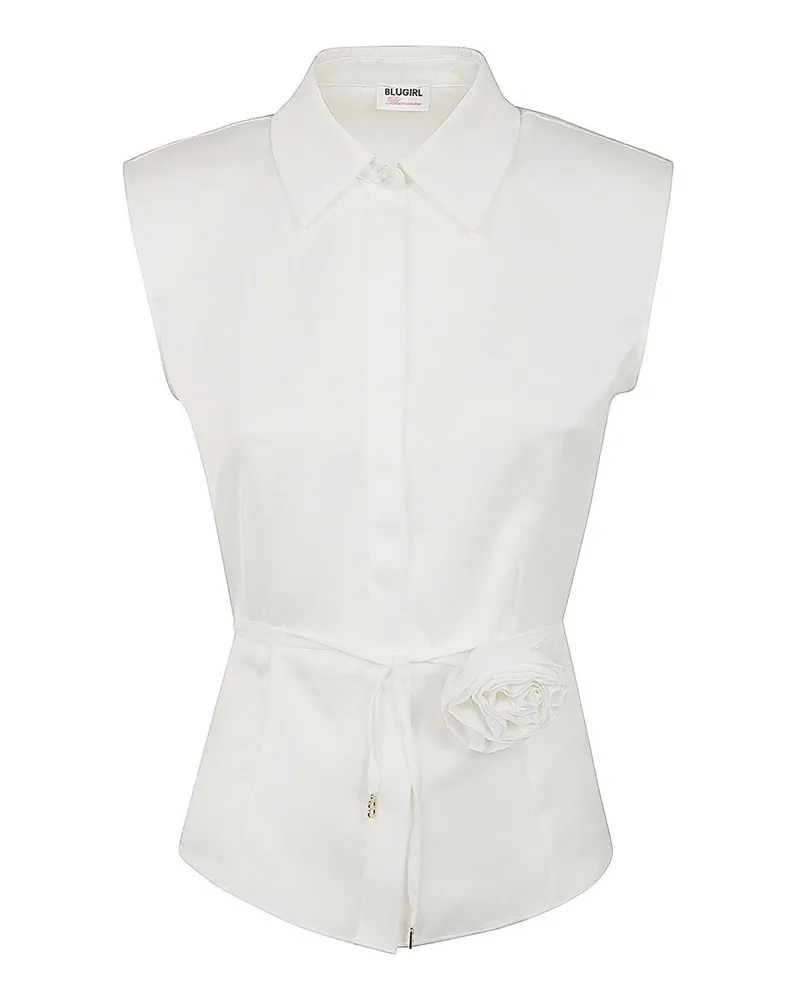 Blumarine Hemd - Weiß Weiß