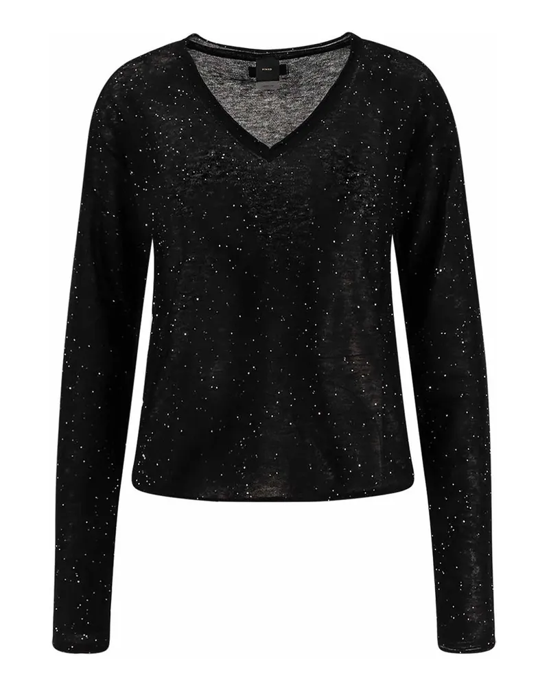 Pinko U-Boot-Pullover - Schwarz Schwarz
