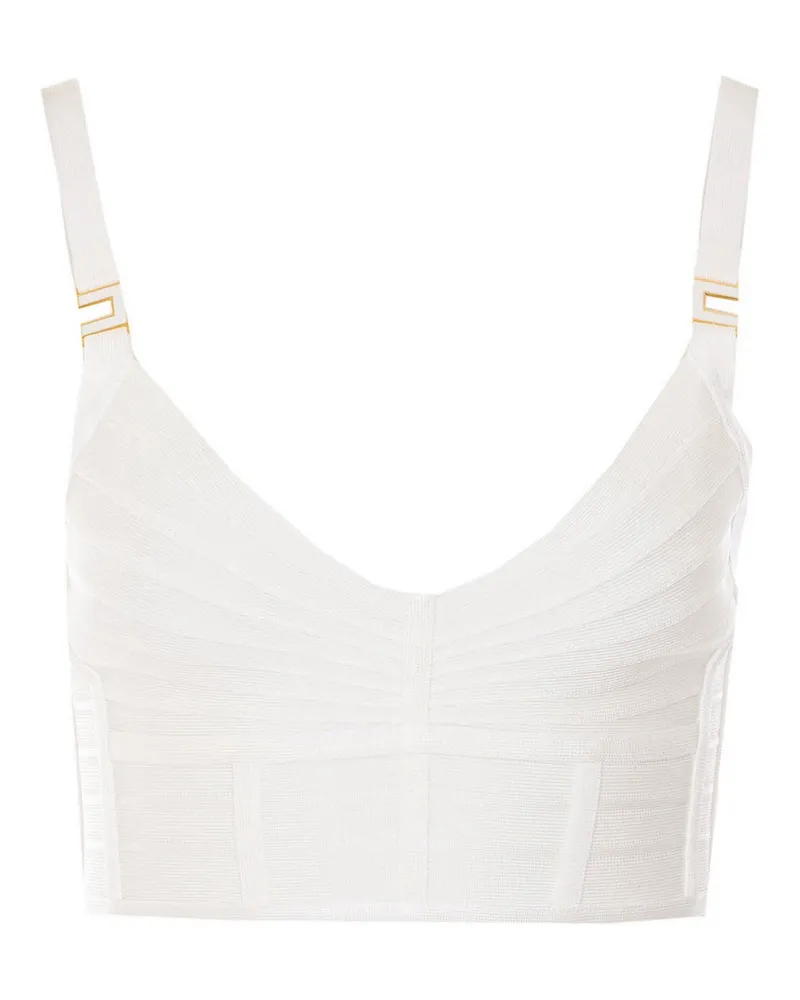 Elisabetta Franchi Top - Weiß Weiß