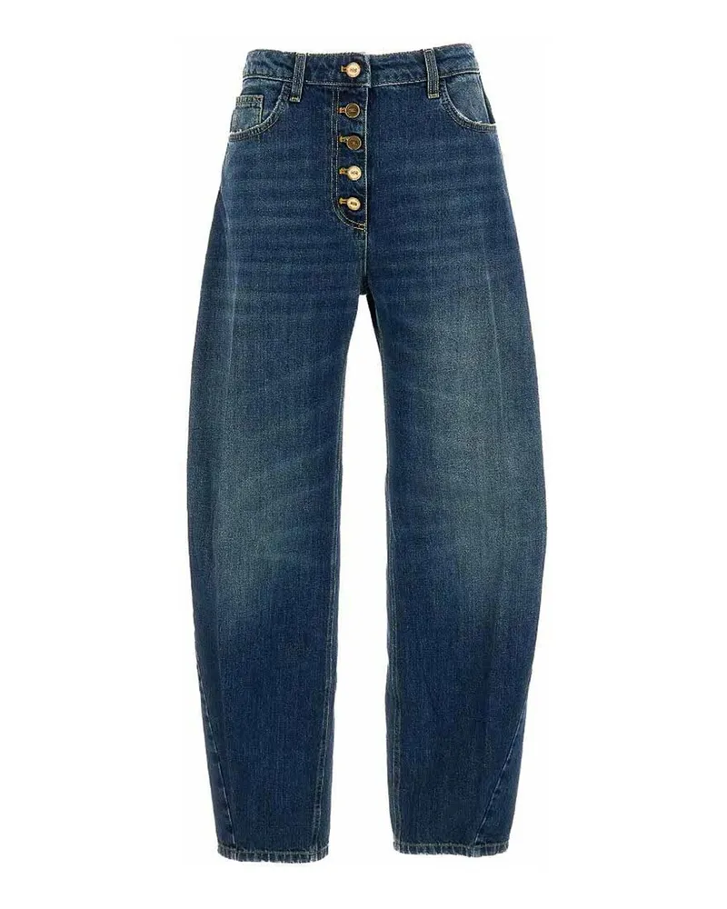 Elisabetta Franchi Straight Leg Jeans - Blau Blau