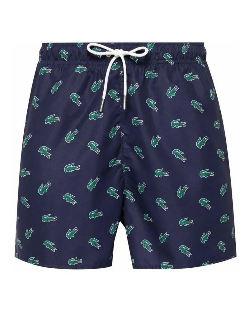 Lacoste Badehose - Blau Blau