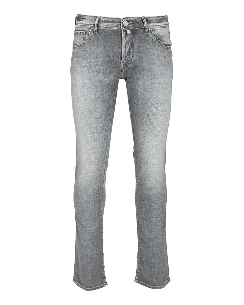Jacob Cohën Straight Leg Jeans - Grau Grau